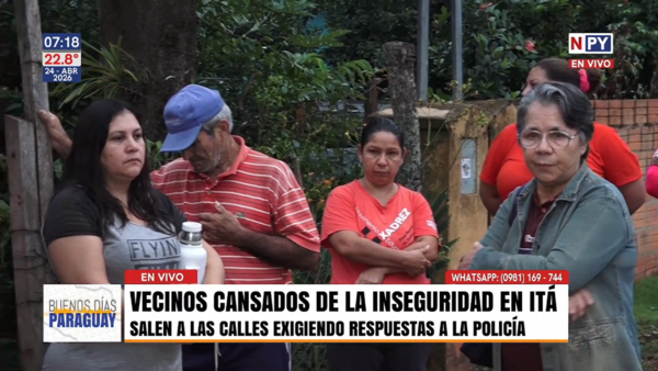 "Nos van a matar o nosotros les vamos a matar": inseguridad agobia a vecinos de un barrio de Itá
