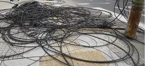 Municipalidad de Lambaré regula cables en desuso