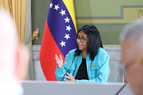 Delcy Rodríguez anuncia que la ley de amnistía "llega a su fin"
