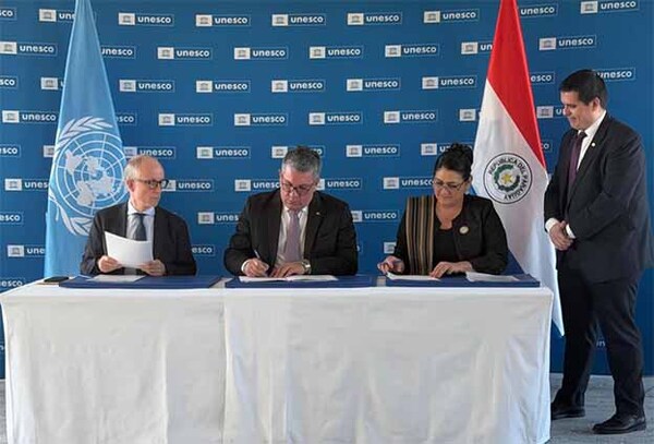 Paraguay y la UNESCO firman acuerdo para la realización del MAB-ICC 38 en sede de Itaipú | DIARIO PRIMERA PLANA