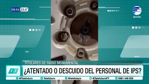 Fallas en vehículo del titular del IPS desatan sospechas