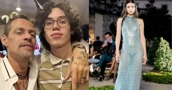 La Nación / Hijo de Marc Anthony debutará en la pasarela: ¿Nadia Ferreira será su profesora?