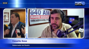 GOBERNADOR DESCARTA CONSTRUIR POLIDEPORTIVO EN EL PARQUE DEL GUAIRÁ Y ANUNCIA MONUMENTO A JUAN PABLO II