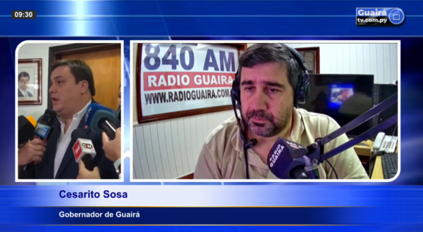 GOBERNADOR DESCARTA CONSTRUIR POLIDEPORTIVO EN EL PARQUE DEL GUAIRÁ Y ANUNCIA MONUMENTO A JUAN PABLO II