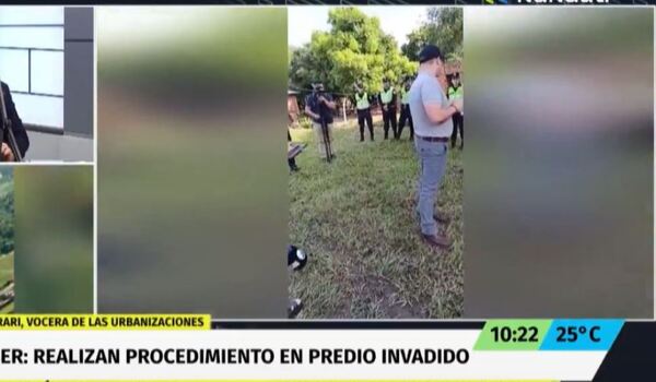 Fiscalía y Policía intervienen asentamiento irregular en San Bernardino tras denuncias por daños ambientales