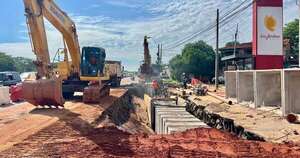 Diario HOY | Anuncian nuevos desvíos por obras de alcantarillado en Avda. Gral. Aquino