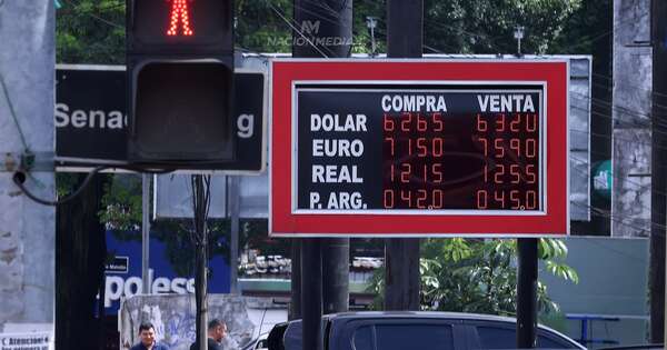 La Nación / El dólar continúa en picada y llega a los G. 6.300