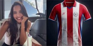 Popular / (VIDEO) ¡Famosa artista lanzará su diseño de remera albirroja que causó furor!
