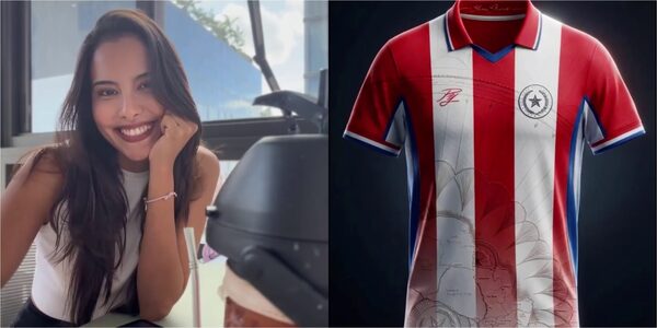 Popular / (VIDEO) ¡Famosa artista lanzará su diseño de remera albirroja que causó furor!