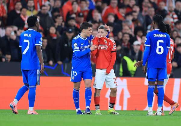 Prestianni fue suspendido por racismo contra Vinicius Junior - Fútbol Internacional - ABC Color