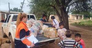 Diario HOY | Asisten a familias afectadas por inundaciones y distribuyen alimentos en el Chaco