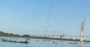 La Nación / Avioneta que generó susto en puente de la Bioceánica pertenecería a alcalde brasileño