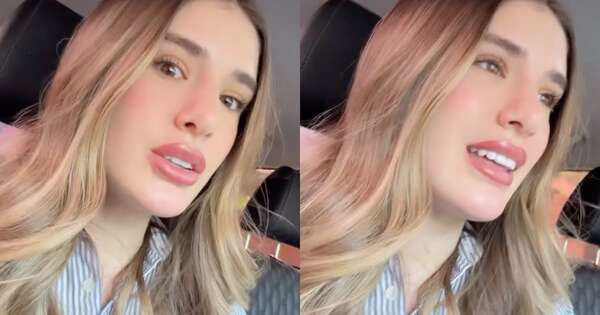 La Nación / ¡De pánico! Betha Borba no pudo mover su cuerpo por este motivo