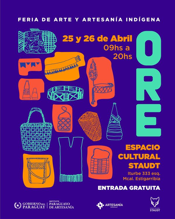 Feria ORE de Artesanía Indígena, un espacio dearte, cultura y comercio justo