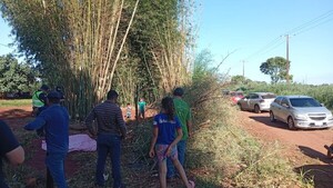 Con la cara cubierta con un pañuelo, solitario sicario mata a un hombre en Pedro Juan Caballero