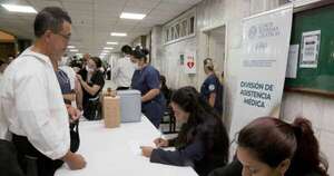 La Nación / Vacunación masiva en el Palacio de Justicia refuerza la prevención de la influenza