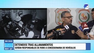 Desarticulan parte de la “Banda de las Capuchas” tras millonario robo a concesionaria