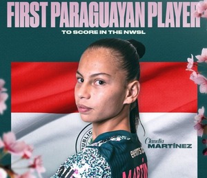 Claudia Martínez hace historia: primer grito paraguayo en la élite de Estados Unidos