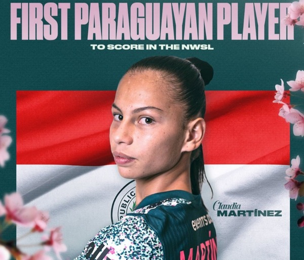 Claudia Martínez hace historia: primer grito paraguayo en la élite de Estados Unidos