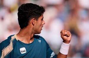 Video: Así fue la victoria de Daniel Vallejo vs. Learner Tien - Tenis - ABC Color