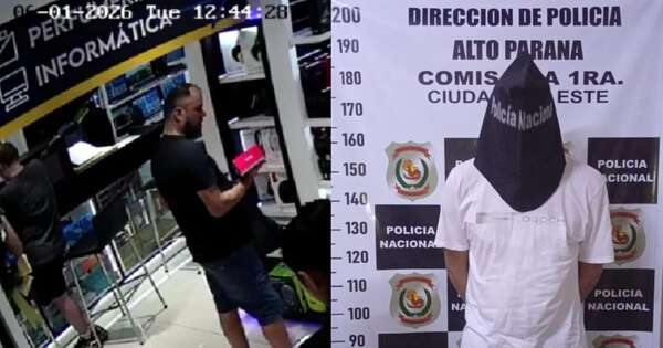 La Nación / En CDE detienen por hurto a brasileño con orden de captura en su país por contrabando