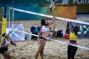 Paraguay pisa fuerte en el Sudamericano de vóley playa e instala dos duplas en semifinales - Polideportivo - ABC Color