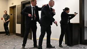 Servicio Secreto evacúa a Trump de cena de corresponsales tras aparentes disparos