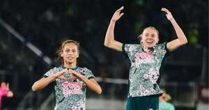 La Nación / Claudinha anota en EE. UU.