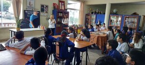 Celebran el Día del Libro con destacada charla literaria en la Biblioteca Municipal de San Lorenzo » San Lorenzo PY