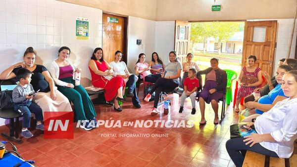 EMBARAZADAS PARTICIPAN DE JORNADA DE ATENCIÓN Y ACOMPAÑAMIENTO EN YATYTAY KM 16