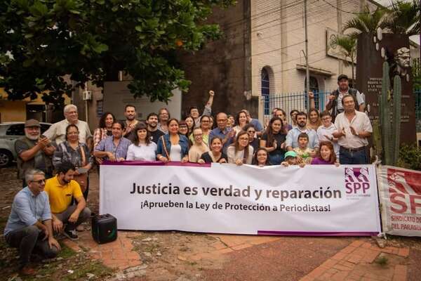 Día del Periodista: SPP exige Ley de Protección y denuncia precarización - Nacionales - ABC Color