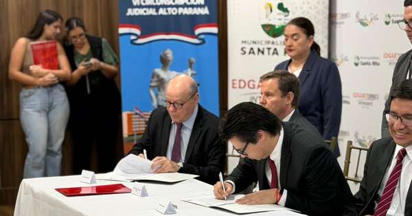 La Nación / Corte, gobernación y municipio firman convenio para construcción de juzgados en Santa Rita