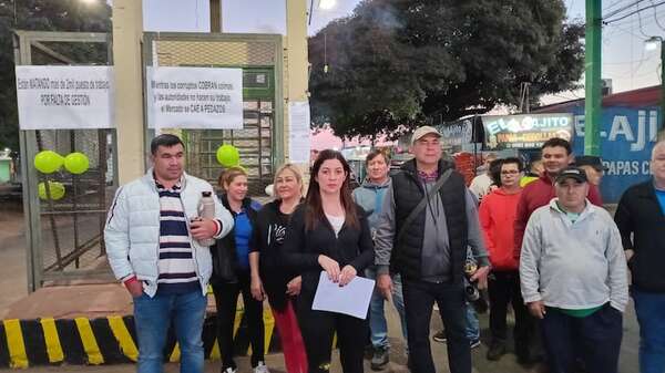 Movilización en el Abasto: exigen salida del “primer anillo” mientras se desarrolla sumario - Nacionales - ABC Color