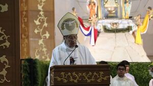 Monseñor Valenzuela pide frenar odio y fractura social en misa de Caacupé