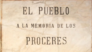 Restauran una placa de 1903 de Santaní que recuerda a los próceres de la independencia