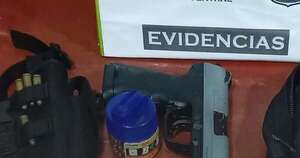 Diario HOY | Adolescente es demorado tras hallar en su poder réplica de pistola 9mm