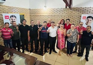 Magno Alvarez recibe respaldo de sindicatos de la Fundación Tesãi en su carrera a la Intendencia de Ciudad del Este | DIARIO PRIMERA PLANA