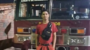 Joven bombero salía de su trabajo con su novia y por el camino fue asesinado en Ñemby