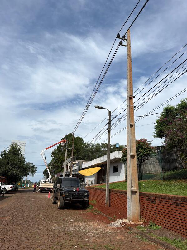 ANDE moderniza redes en Itapúa para reducir cortes y mejorar el servicio eléctrico