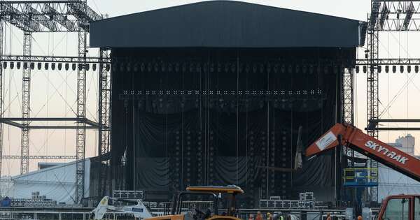 La Nación / Brasil: muere un trabajador durante el montaje de show de Shakira