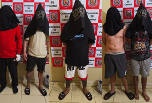 Cinco aprehenidos tras pelea entre barras bravas de Olimpia y Cerro Poreño