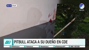 Ataque de pitbull deja a su dueño en estado crítico en Ciudad del Este