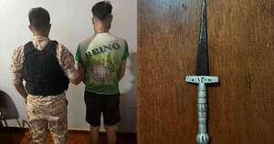 Diario HOY | Alto Paraná: amenazó a su pareja y luego casi apuñala a su propio padre