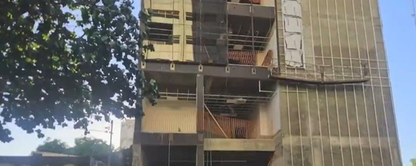 Caída de vidrio en obra del Poder Judicial deja heridos y activa revisión de seguridad - ADN Digital