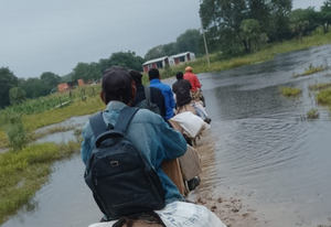 Comunidades indígenas aisladas por inundaciones en el chaco