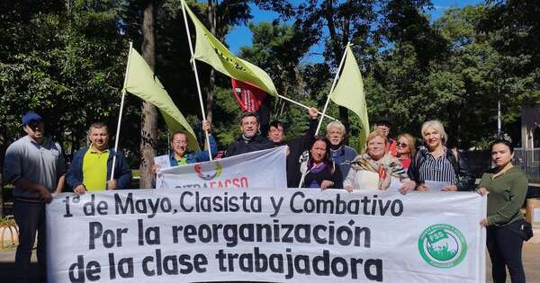 La Nación / Trabajadores lanzan movilización conmemorativa del 1° de mayo