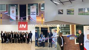 EDUCACIÓN INICIAL: INAUGURAN MODERNA AULA EN SAN JUAN DEL PARANÁ
