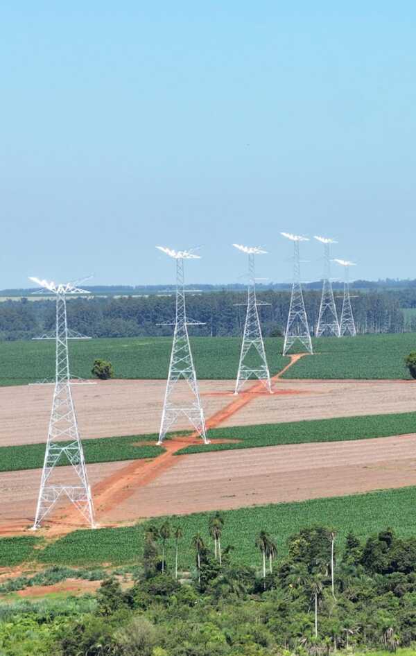 Construcción de la línea de transmisión 500 kV Yguazú – Valenzuela reporta avance del 60% | Unicanal
