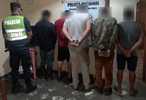 Frustran presunto abigeato y detienen a cinco personas