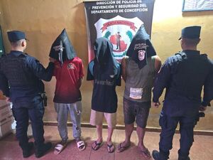 Tres hombres aprehendidos por hurto en cantina del colegio Don Bosco - Concepción al Día